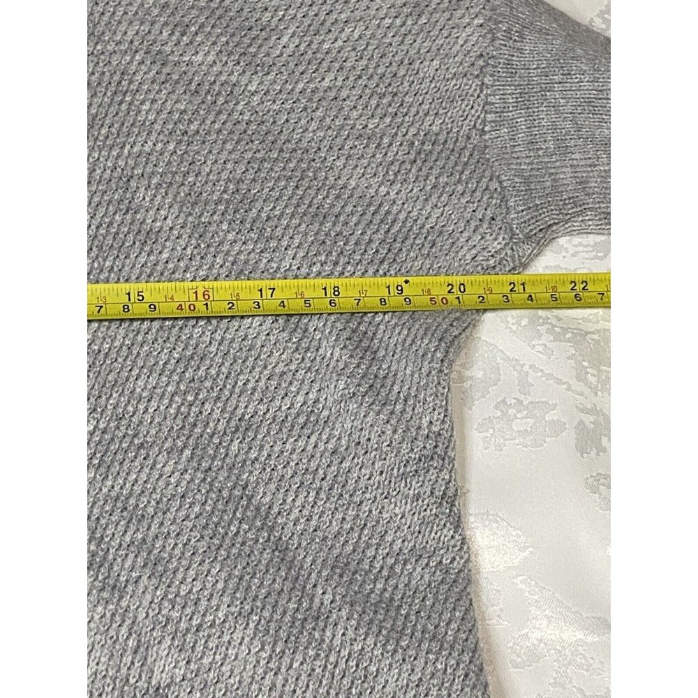 Lulus Light Gray Size Large Tea Reader Turtleneck… - image 3